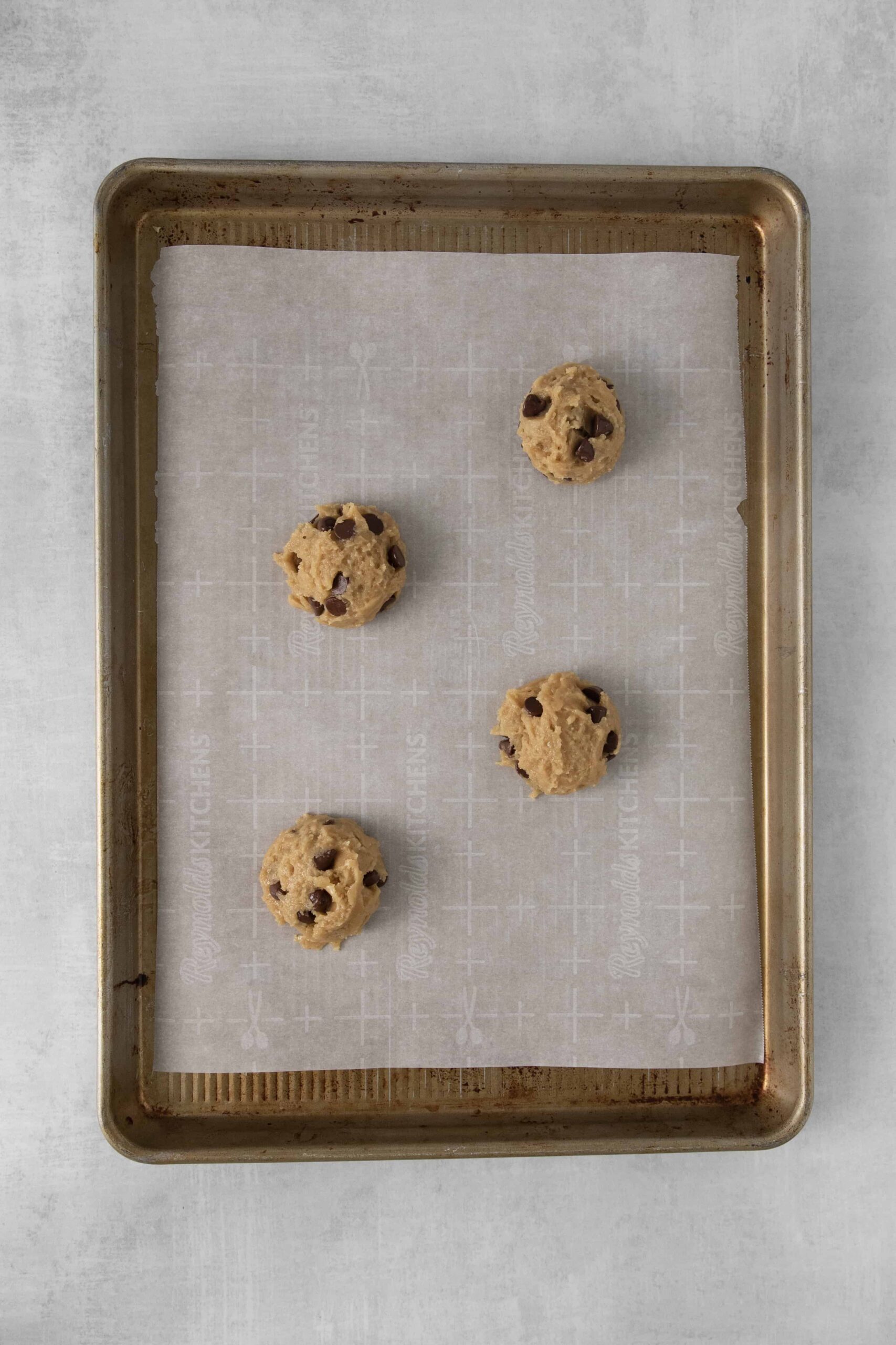 Try these ingredient swaps to bake chocolate chip cookies with lots of  flavor and little guilt! Use Reynolds Parchment Paper, available …