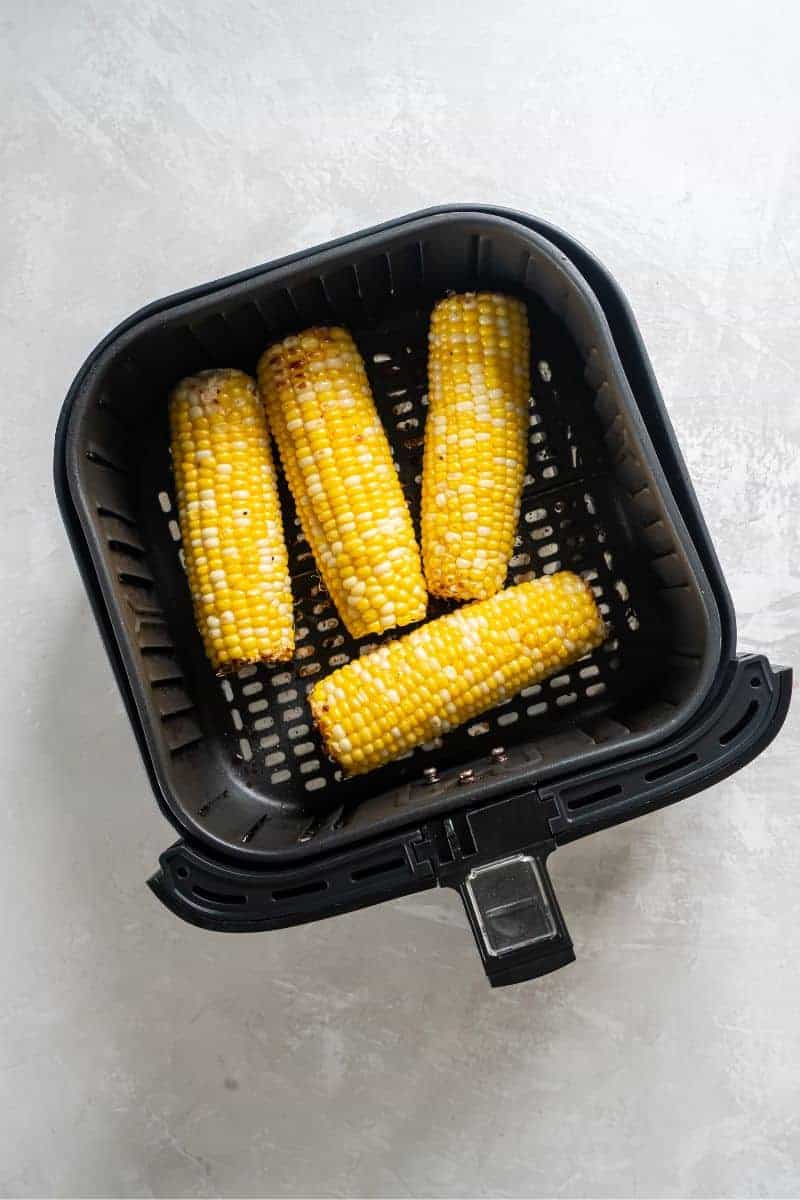 Air Fryer Frozen Corn on the Cob Everyday Family Cooking