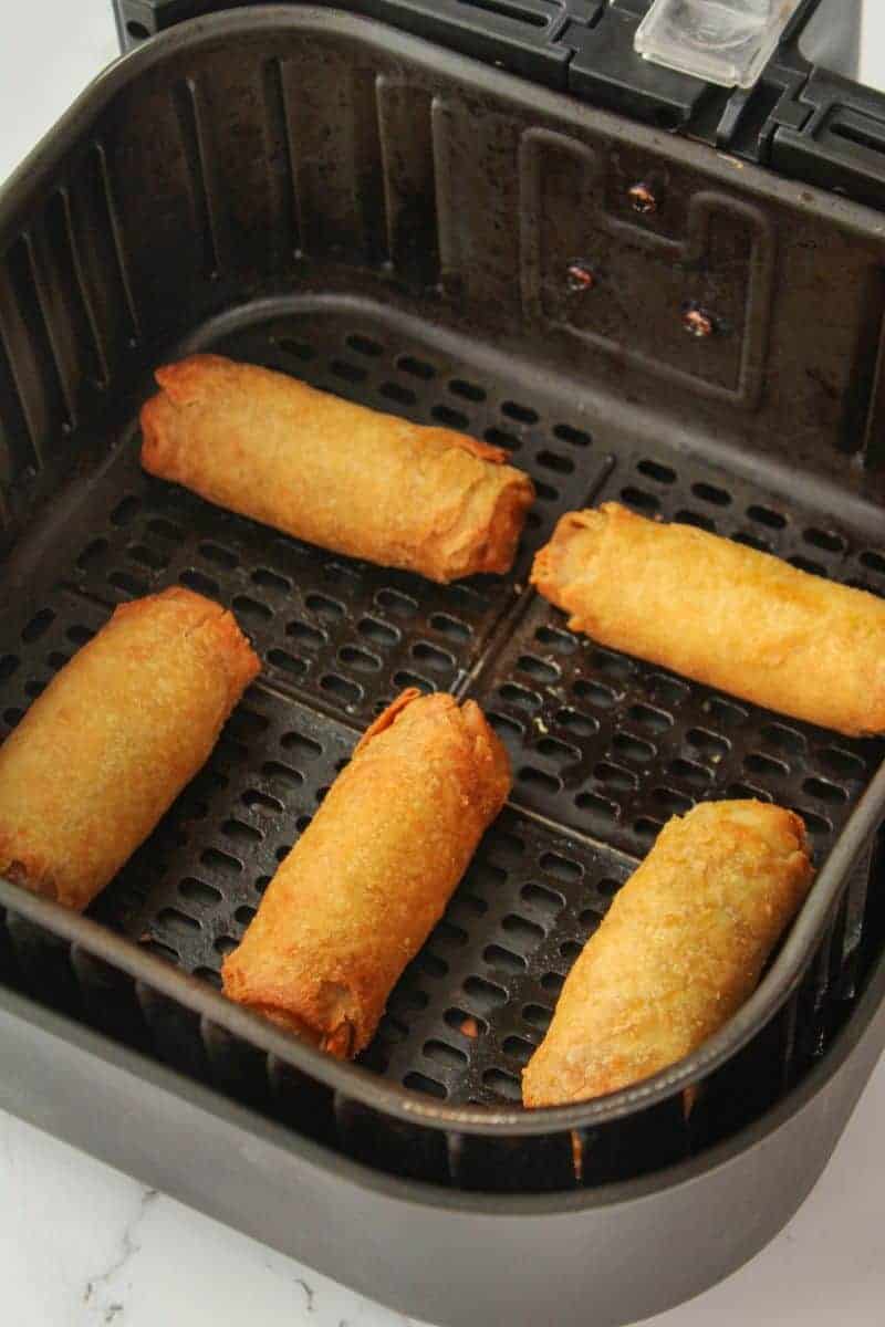 How to Reheat Frozen Spring Rolls in an Air Fryer