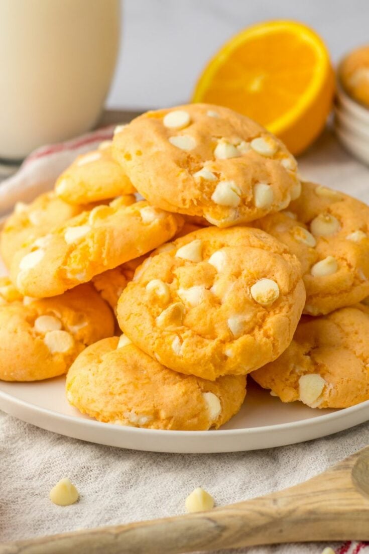 Orange Creamsicle Cookies Everyday Family Cooking