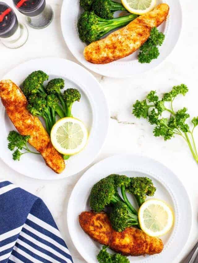 The Easiest Air Fryer Halibut healthy and delicious dinner Everyday