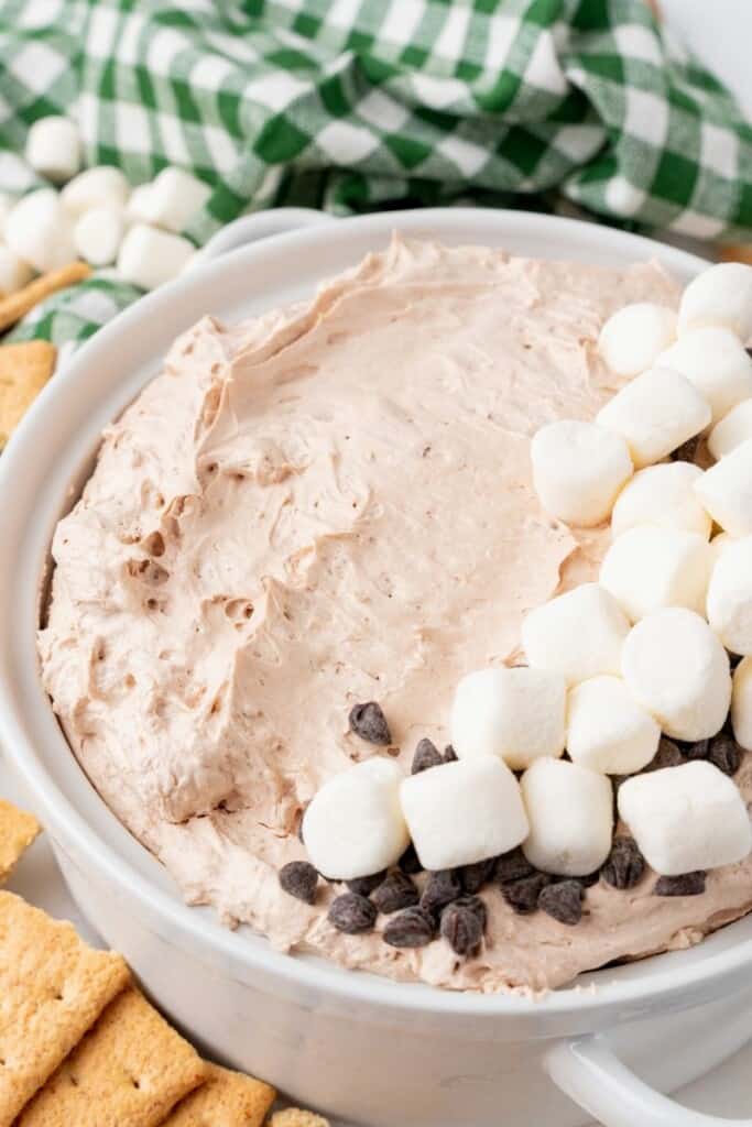 hot cocoa dip without marshmallow fluff for christmas party
