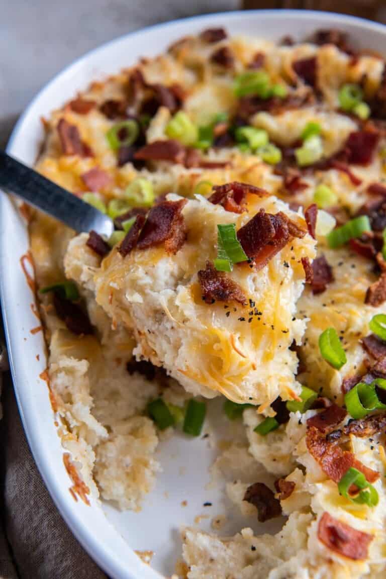 Easy Twice Baked Mashed Potatoes | Everyday Family Cooking