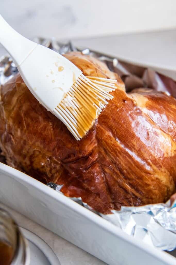 Ham With Beer and Brown Sugar Glaze Recipe