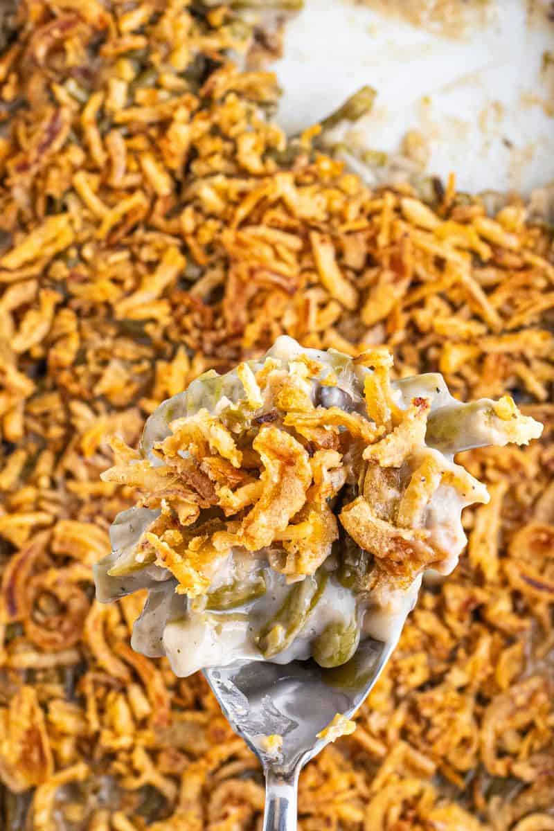 Easy Green Bean Casserole With Canned Green Beans