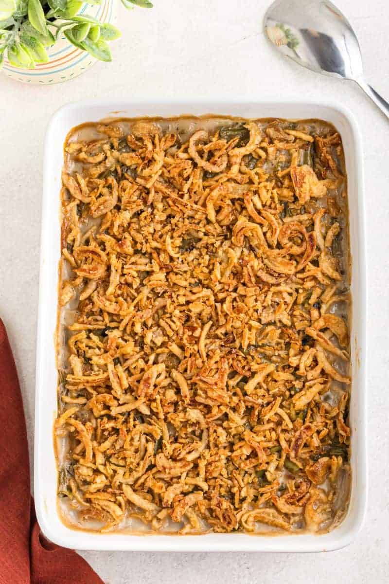 Easy Green Bean Casserole With Canned Green Beans
