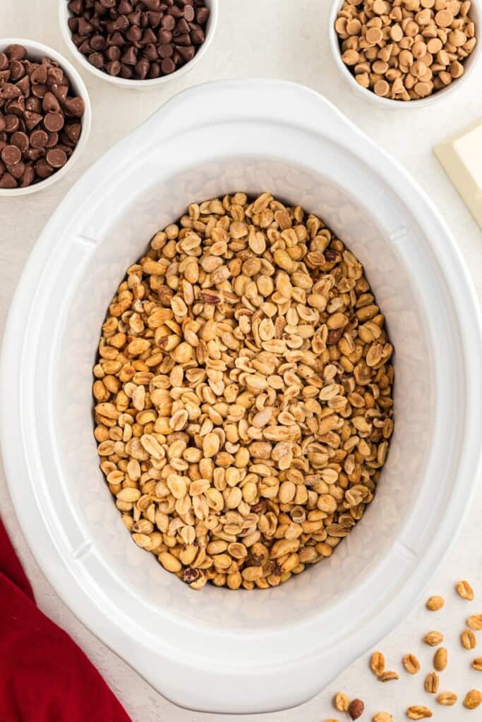 peanuts in a crockpot
