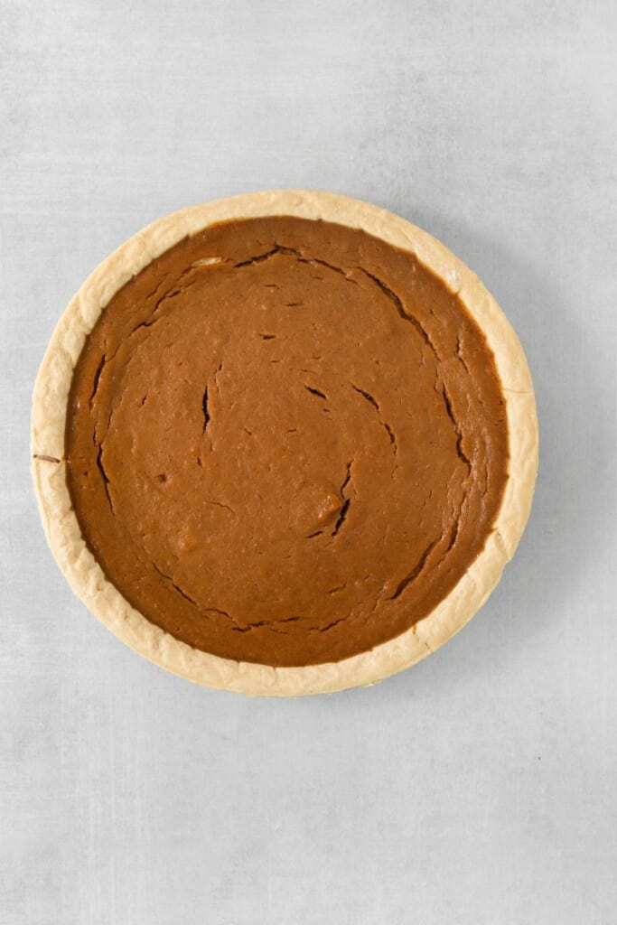 bake sweet potato cheesecake in a pie crust.