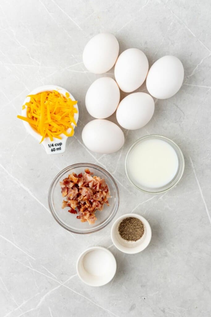 ingredients needed for air fryer egg bites