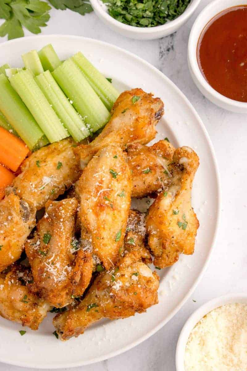 Air Fryer Chicken Wings With Baking Powder