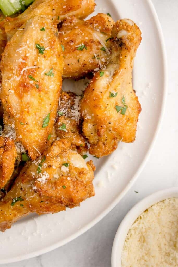 air fryer wings with baking powder 