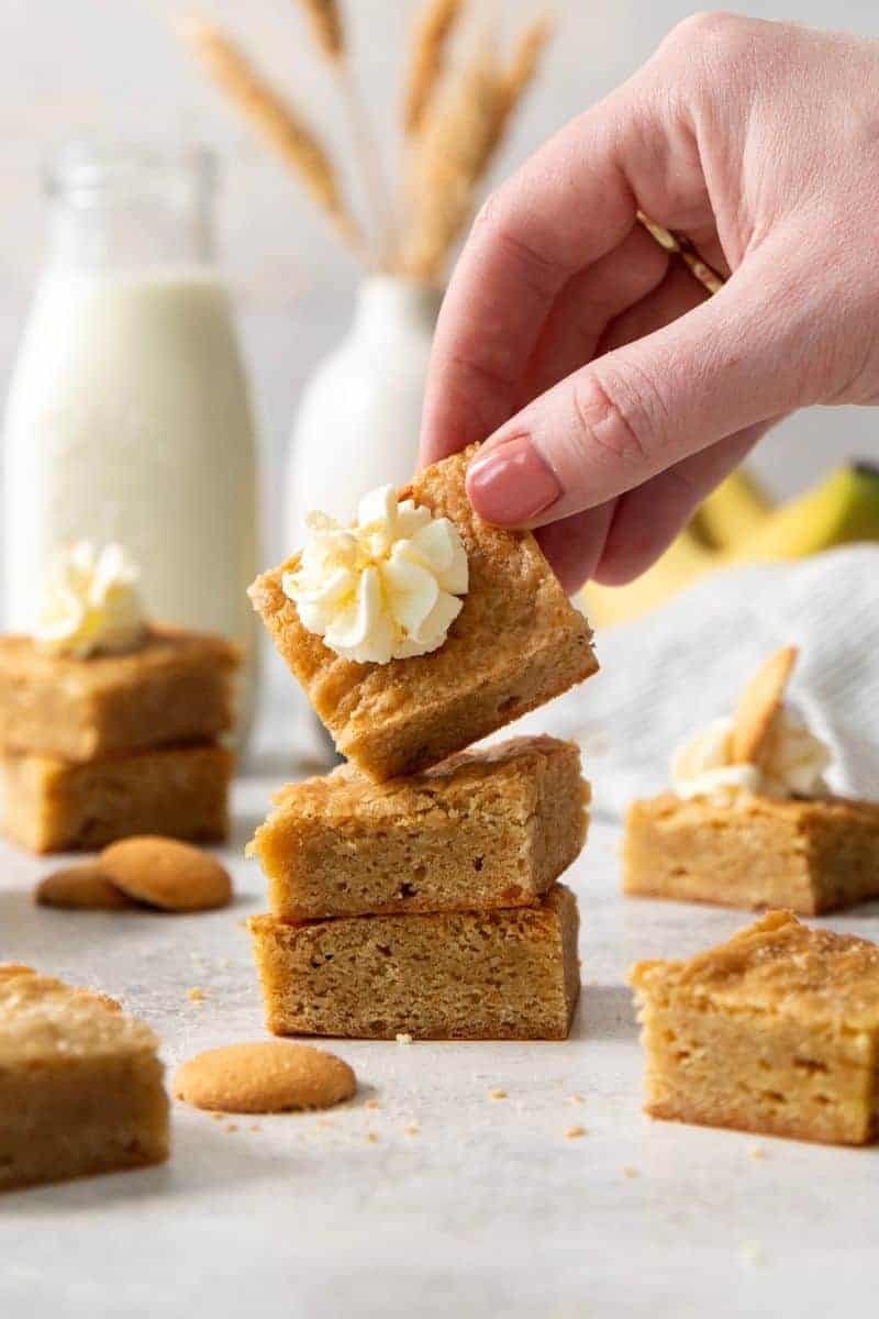 Banana Pudding Brownies Everyday Family Cooking