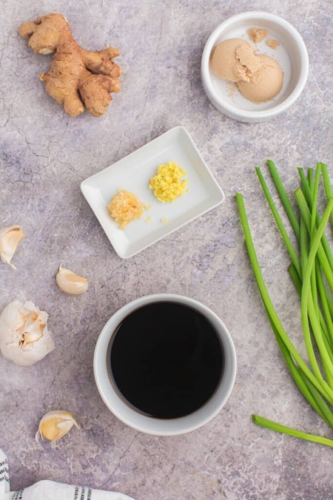 ingredients needed to make pot sticker dipping sauce