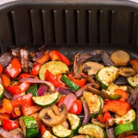roasted veggies in air fryer