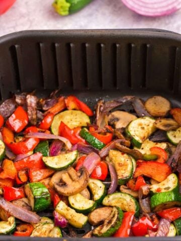 roasted veggies in air fryer