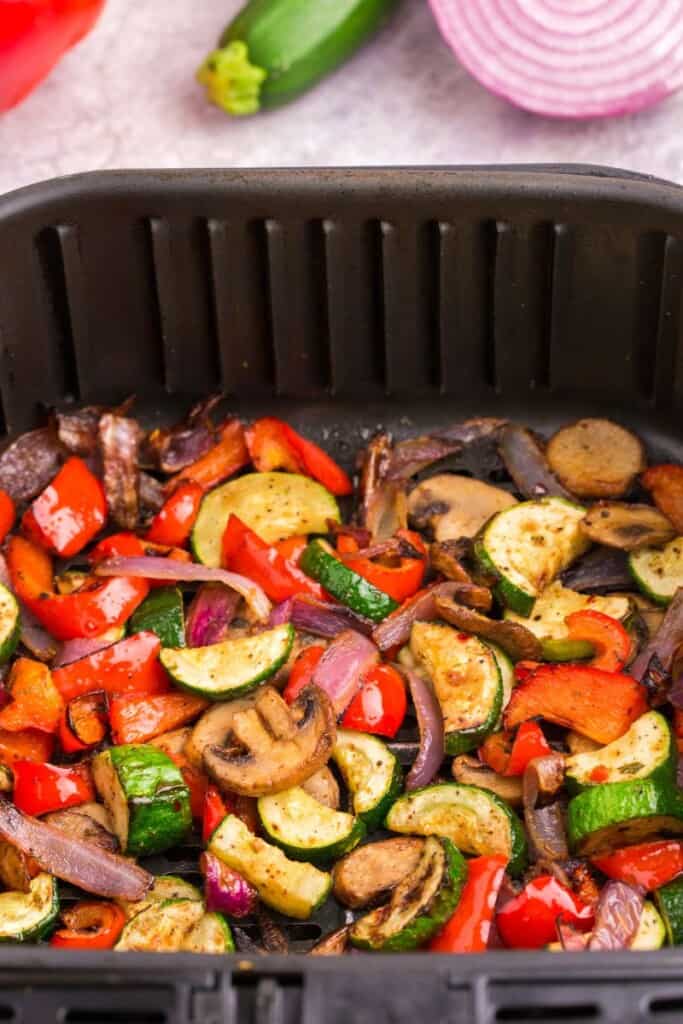 roasted veggies in air fryer