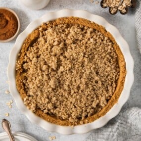oatmeal brown sugar crumbly topping
