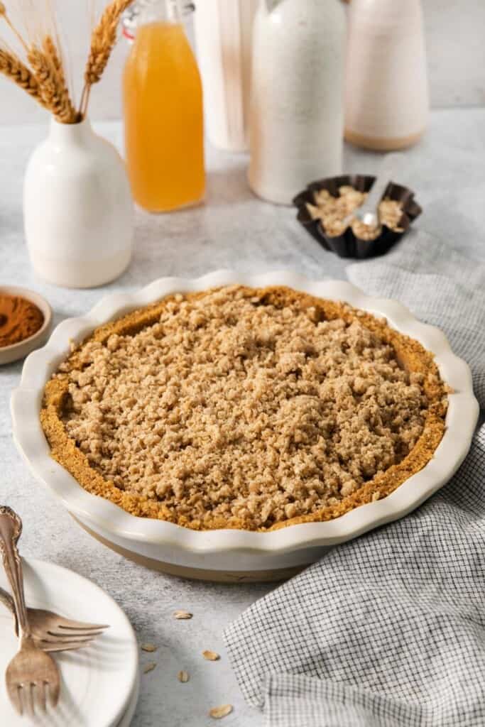 topping apple pie