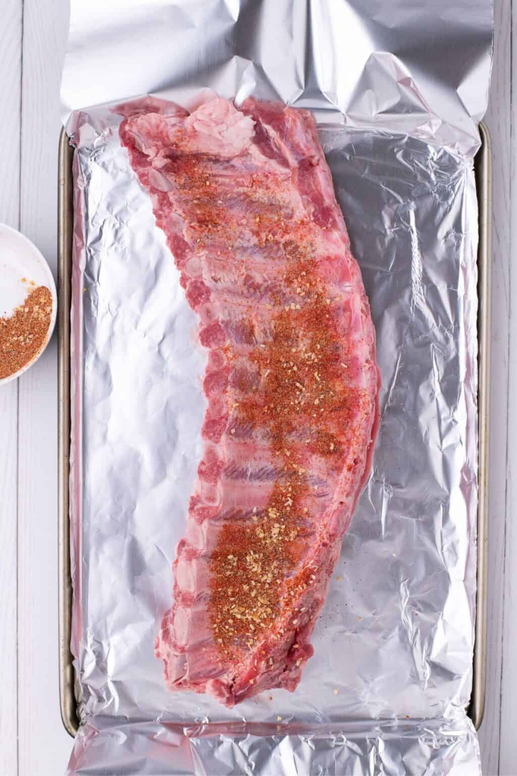Infaltable Rib Foil Baby Back Ribs Oven Recipe | Everyday Family Cooking