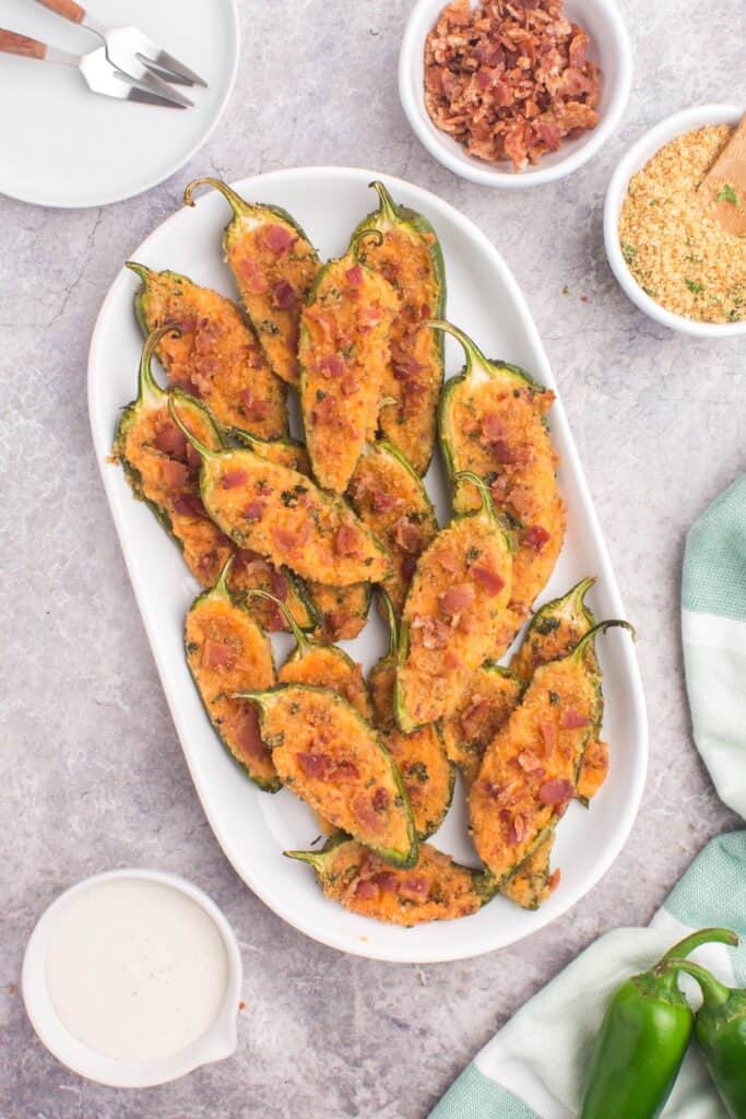 baked jalapeno poppers with bacon