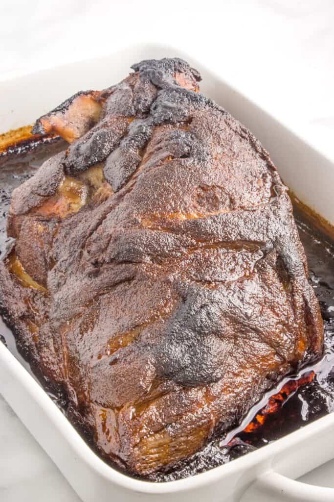 whole pork shoulder baked in the oven 