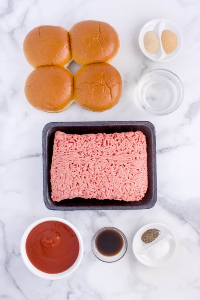 ingredients needed to make sloppy joes