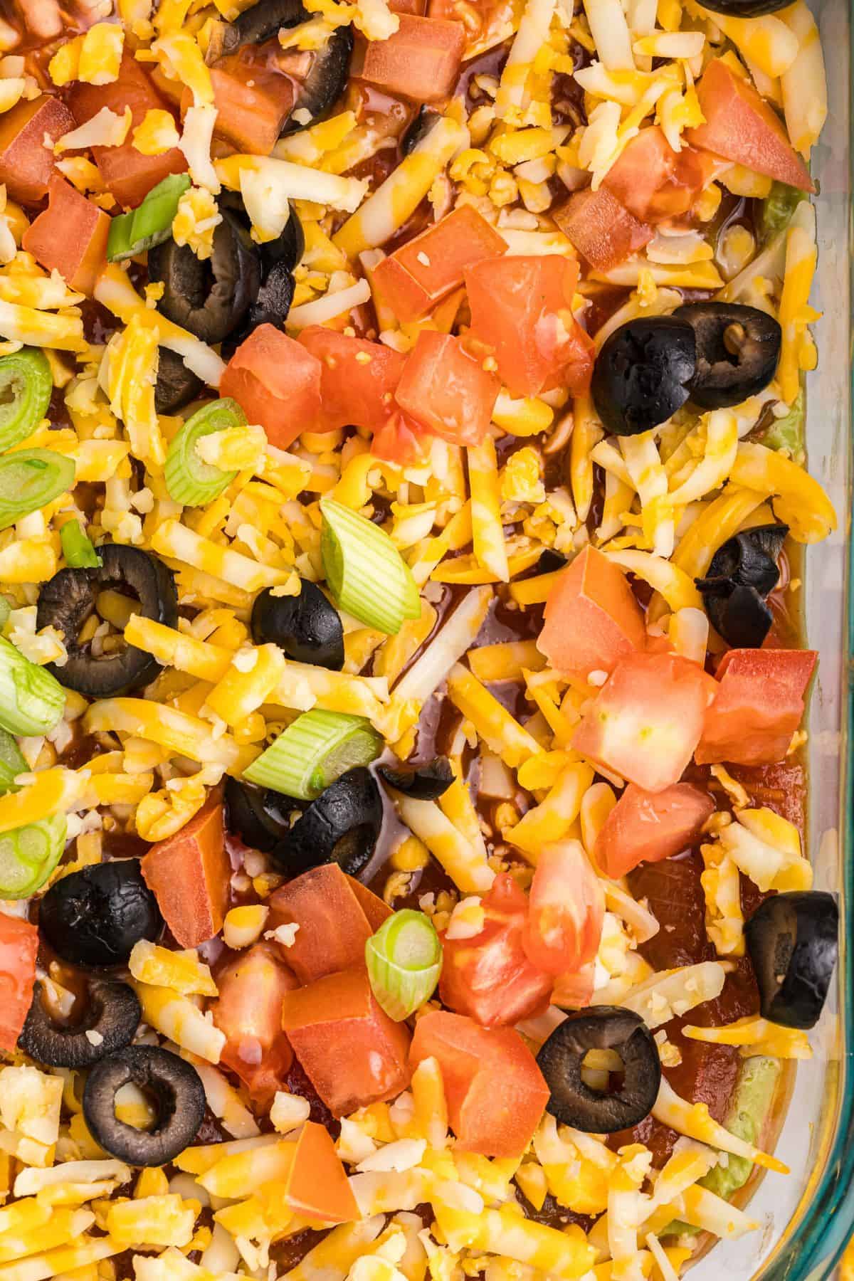 7 Layer Taco Dip