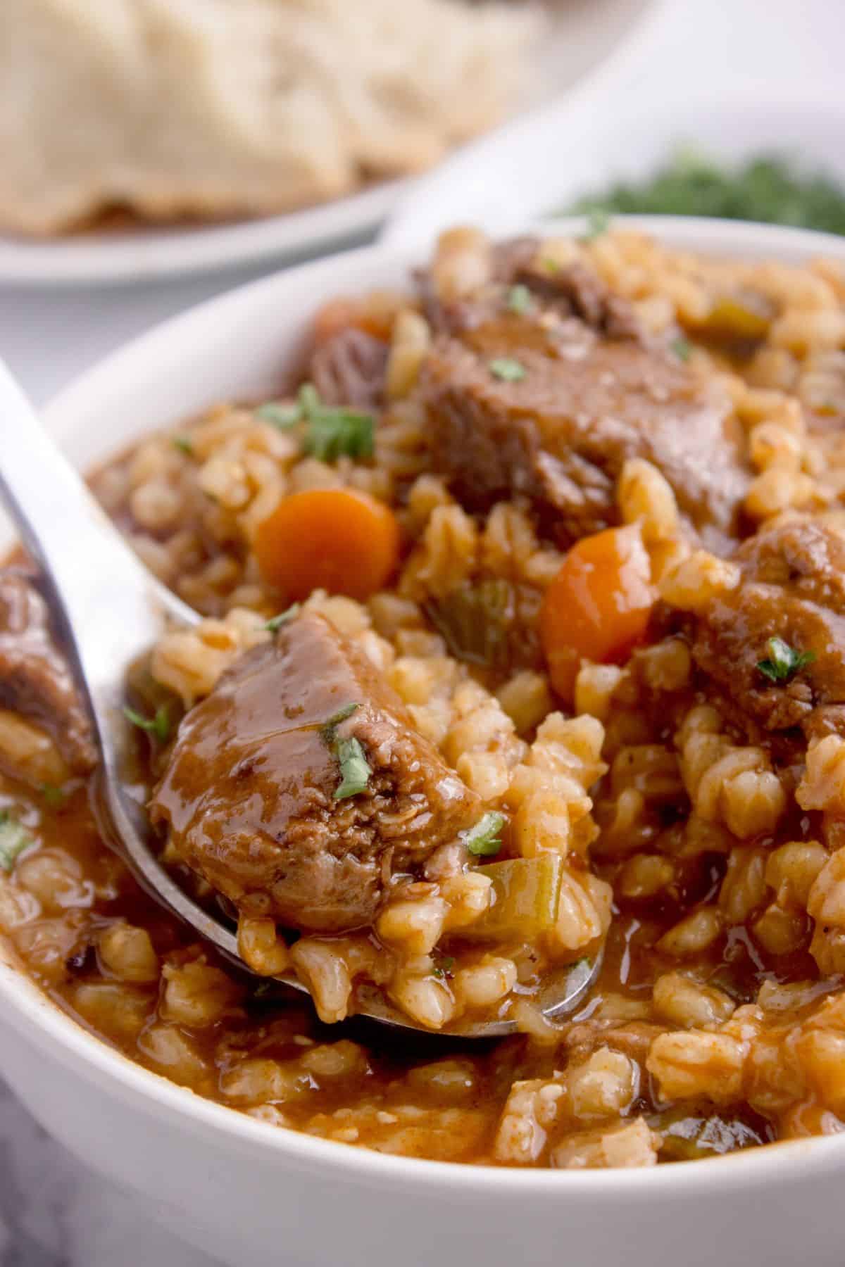 Best Beef and Barley Soup | Everyday Family Cooking