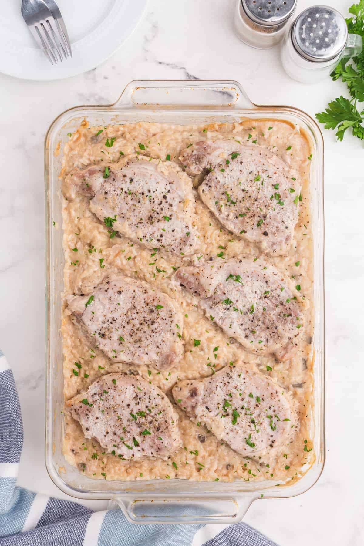 Easy Pork Chop Casserole