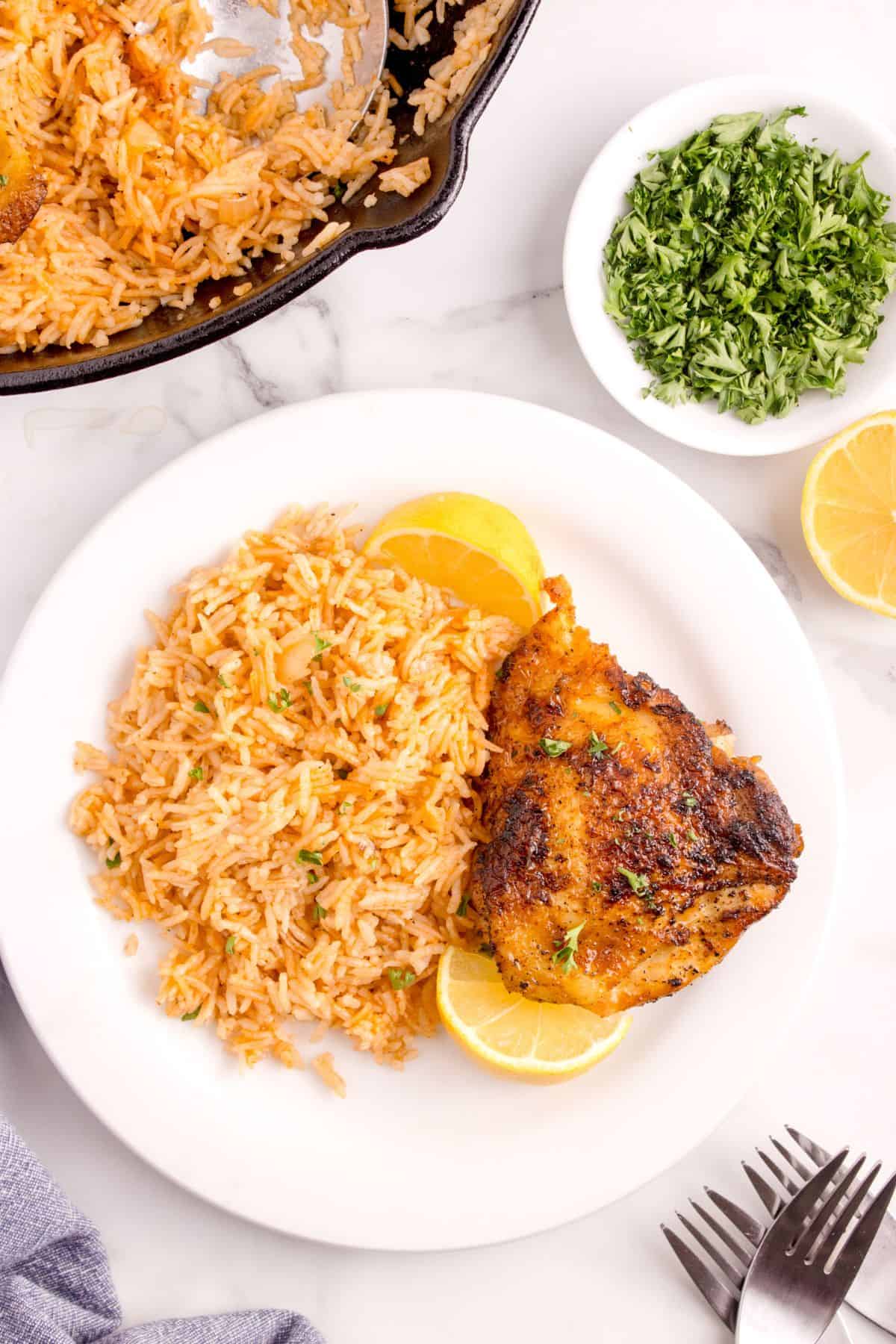 Easy One Pot Chicken and Rice