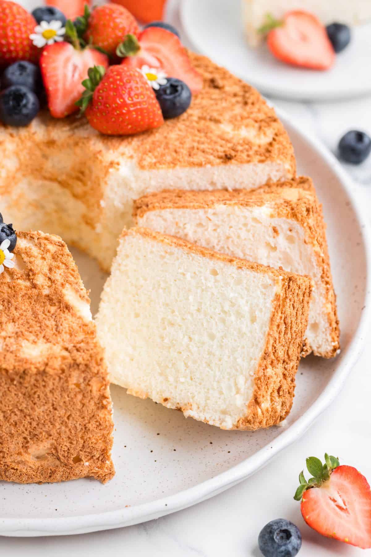 Easy Angel Food Cake Everyday Family Cooking