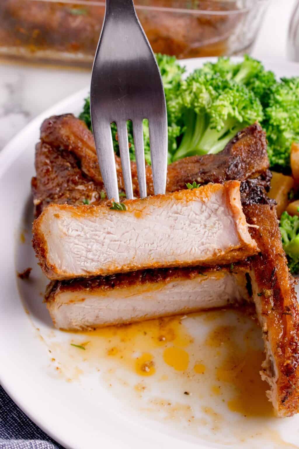 Easy Oven Baked Bone-In Pork Chops | Everyday Family Cooking