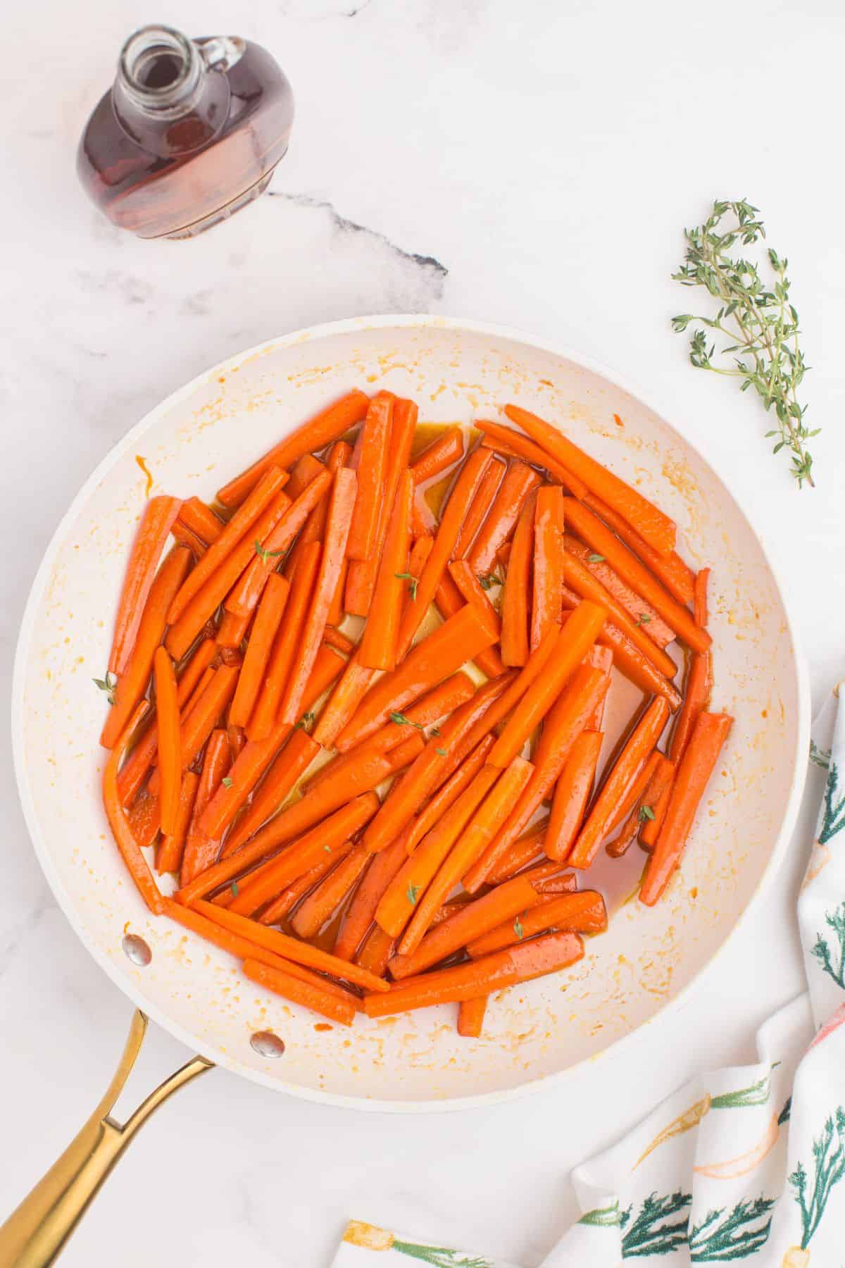 Easy Maple Glazed Carrots | Everyday Family Cooking