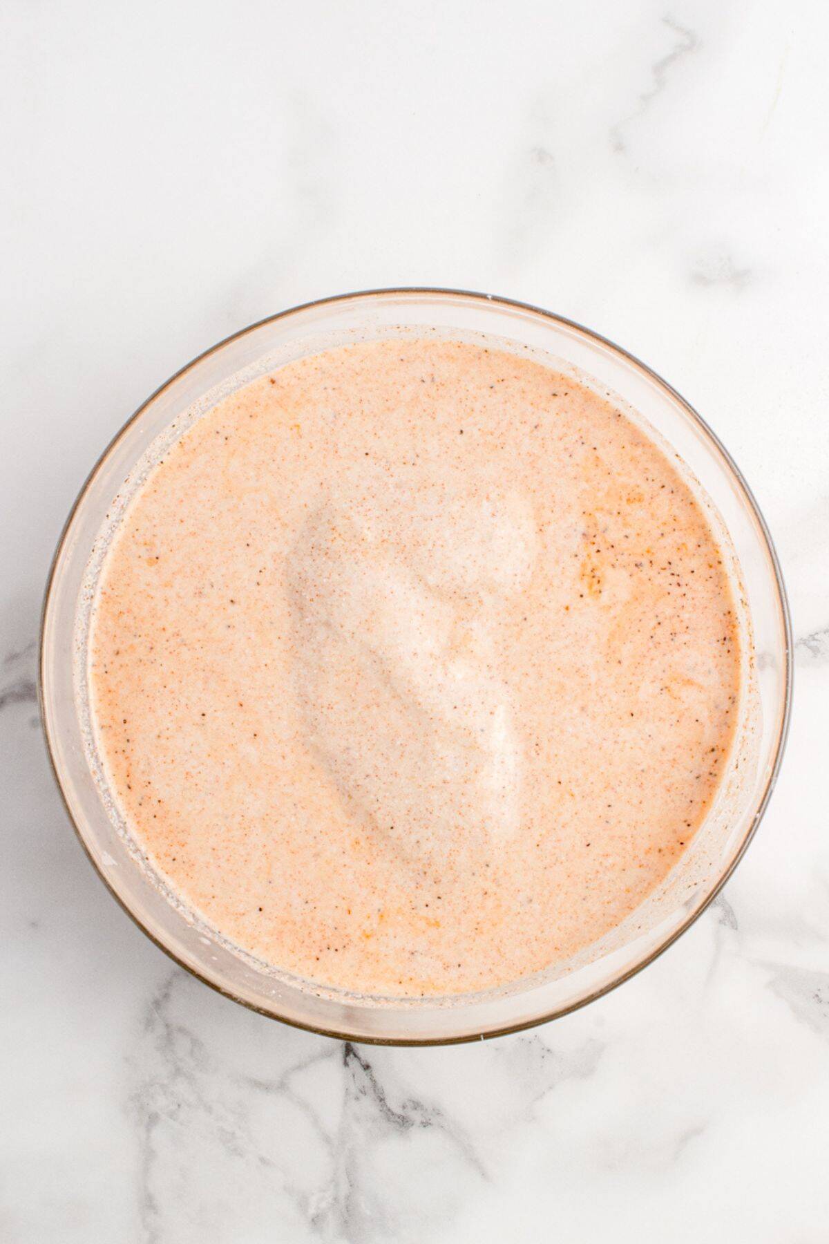 Chicken Breast in buttermilk.